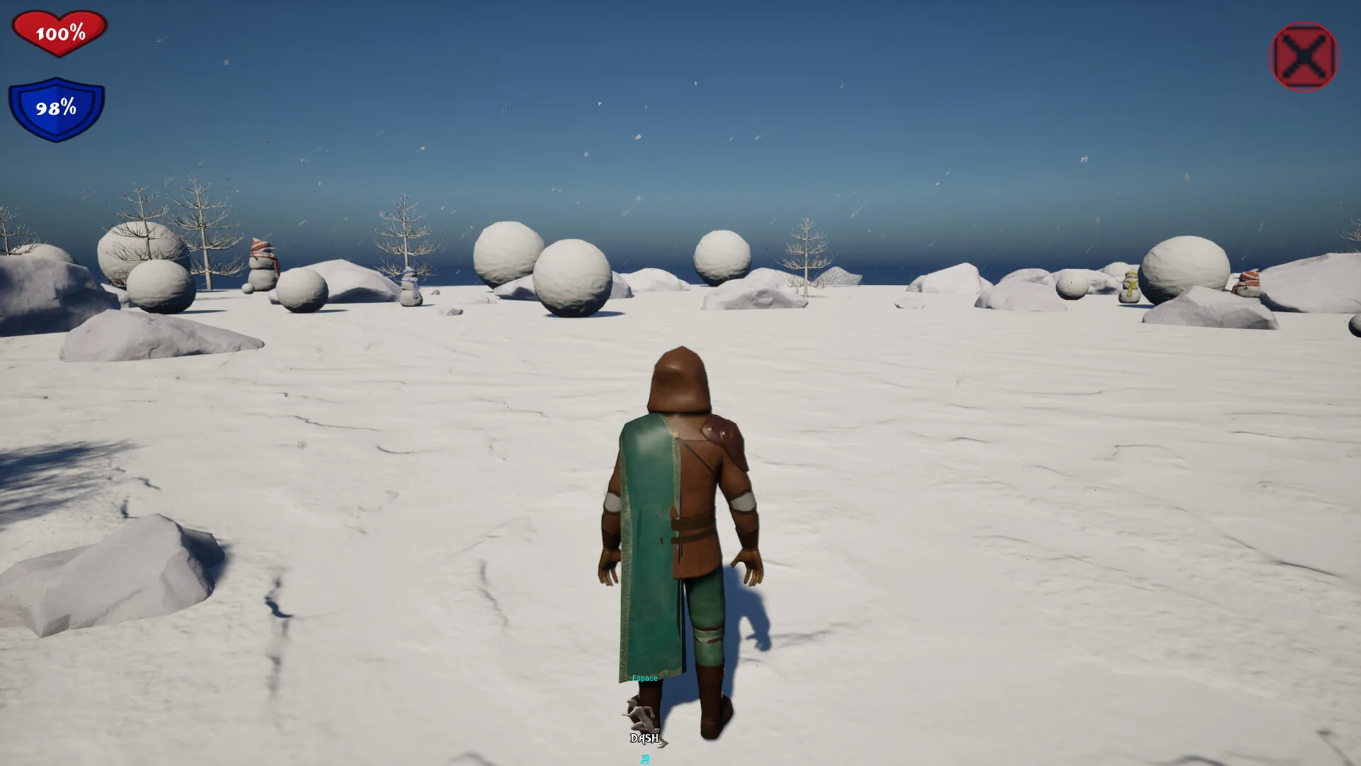 VoidFall, a fight in the snow