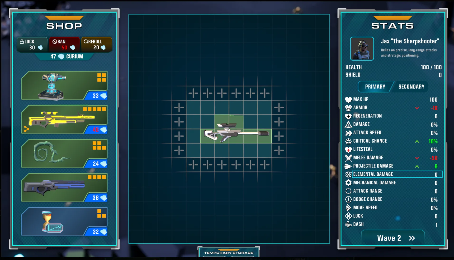 Void Reaver, gameplay roguelike
