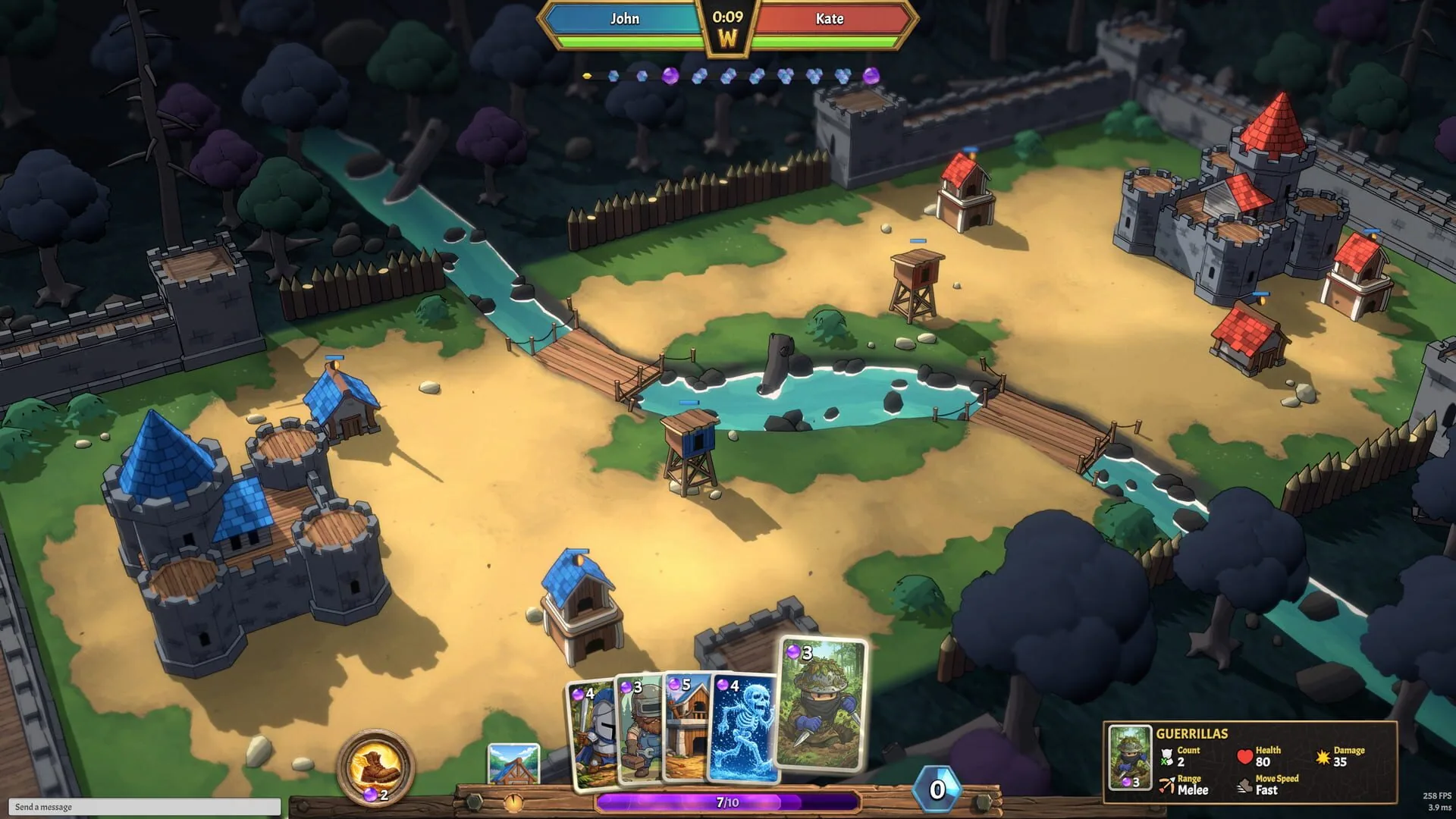 Warena a le goût de Clash Royale mais sans le poison : les cartes ajoutent bien le sel, et pas une seule microtransaction
