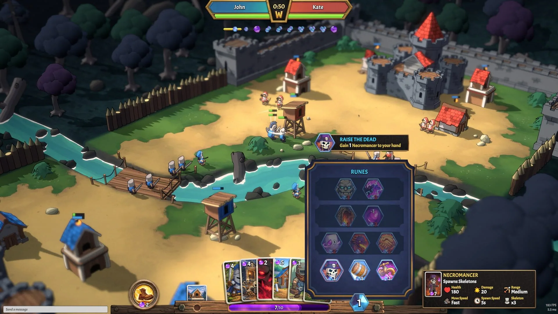 Warena, la gestion du mana et le choix des cartes au coeur de chaque affrontement
