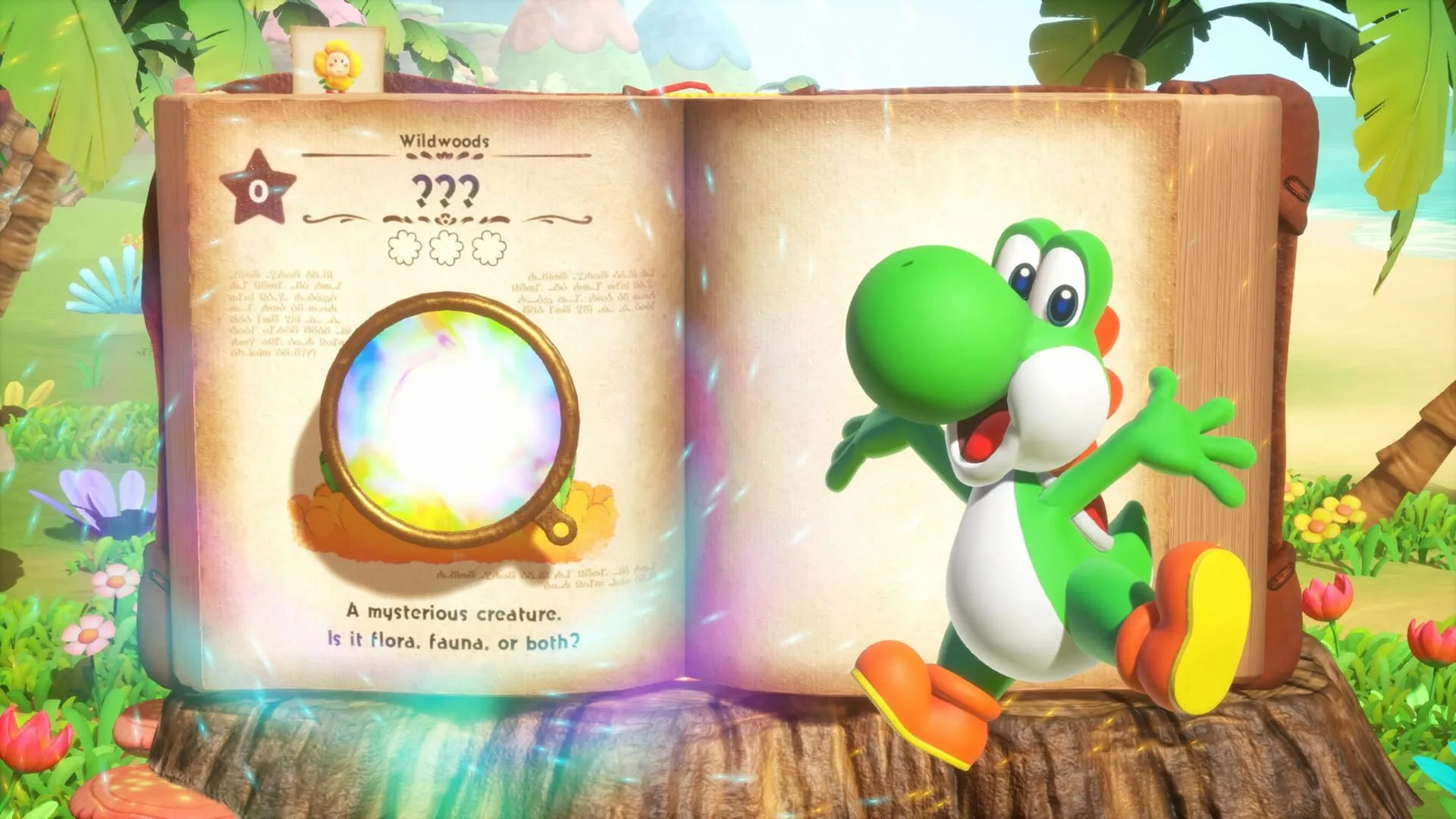 Yoshi et le Livre Mystérieux, créatures