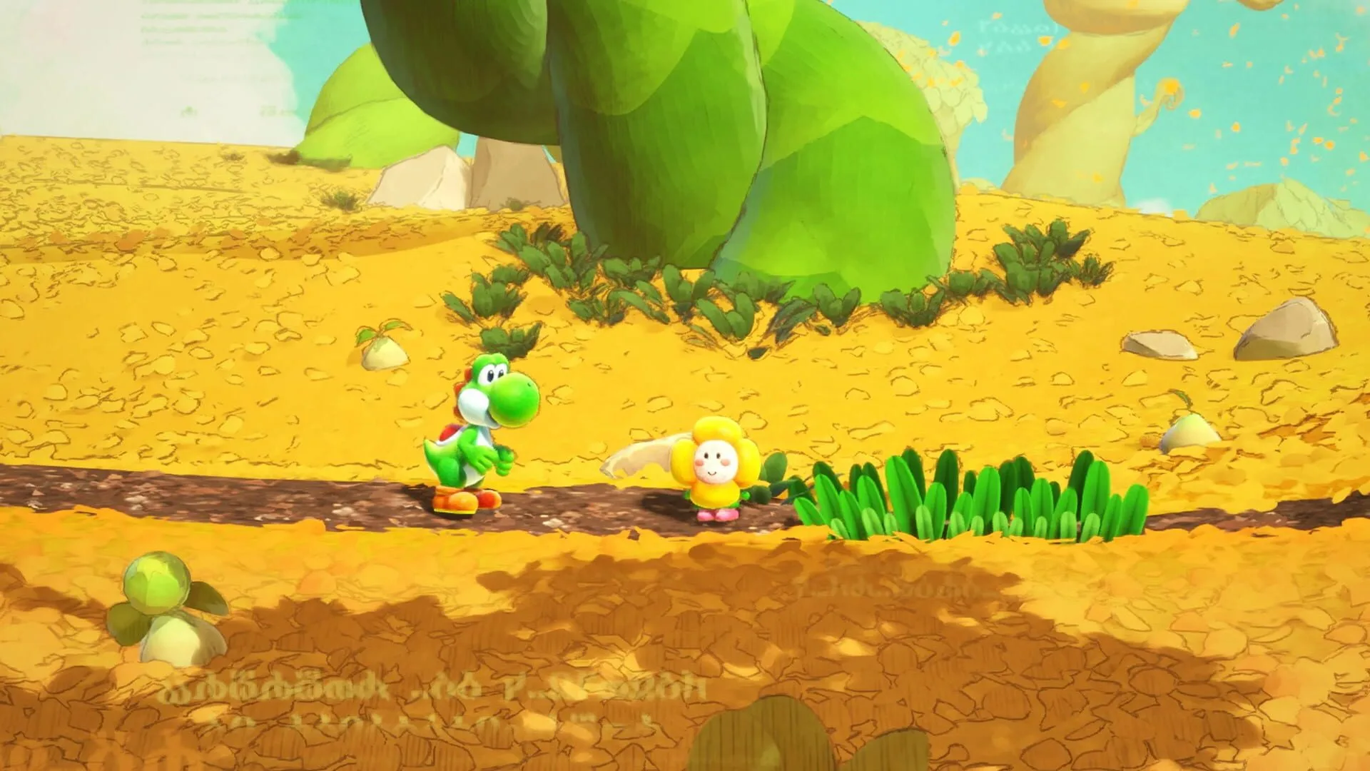 Yoshi et le Livre Mystérieux, monde