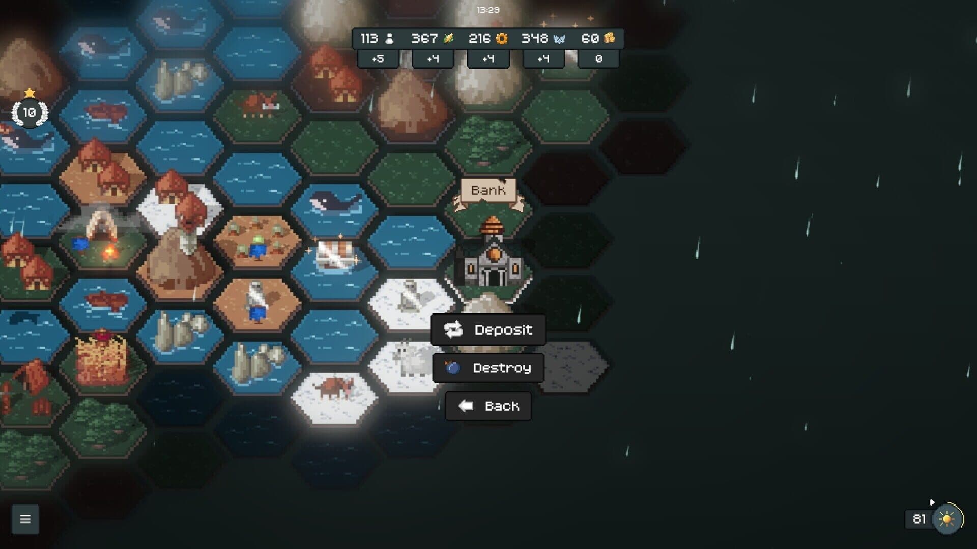 TownsFolk : encore un jeu à hexagones, et pourtant on ne s'en lasse pas