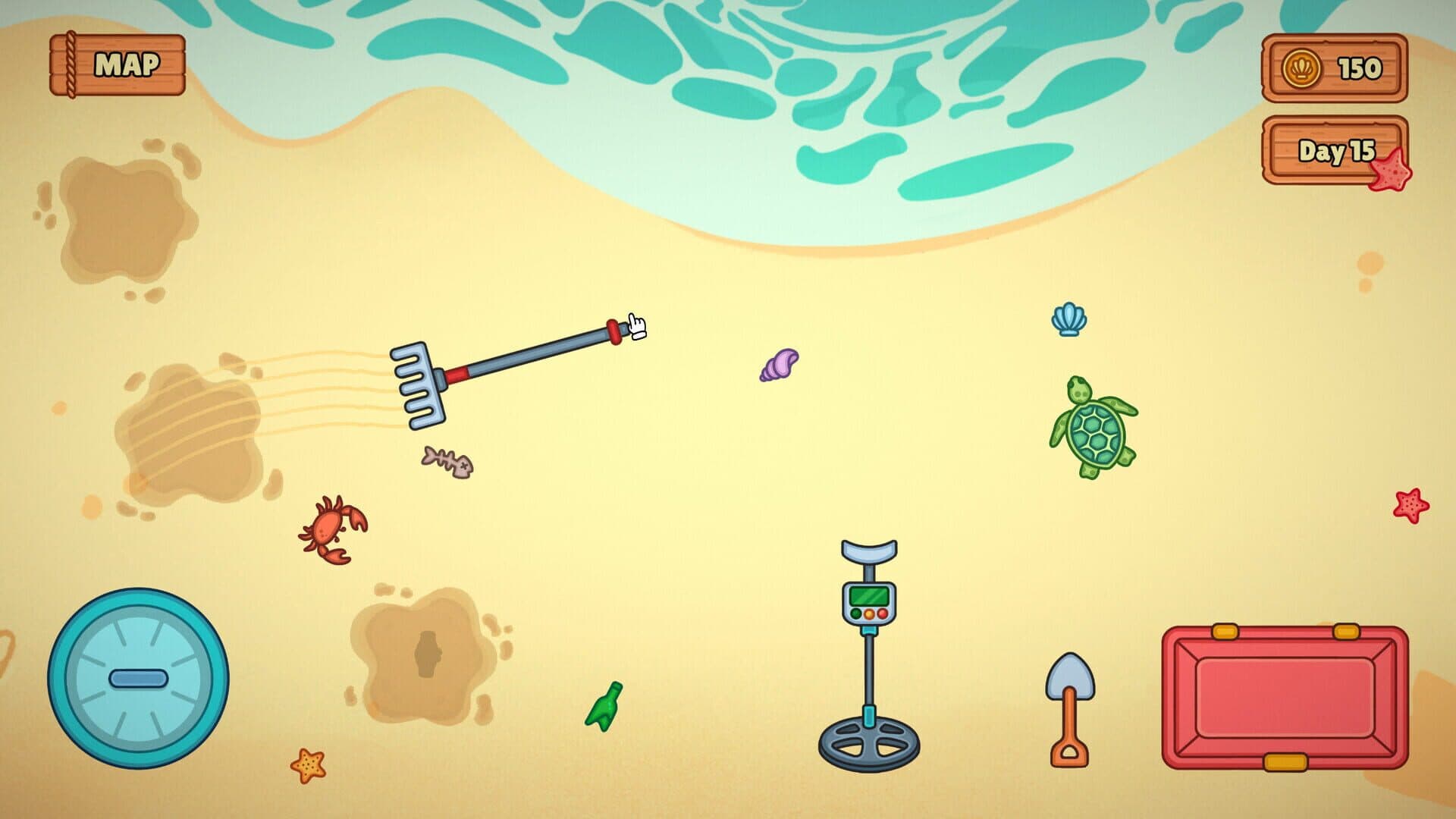 Treasure Beach nous a fait revivre nos vacances au détecteur de métaux, canettes rouillées comprises