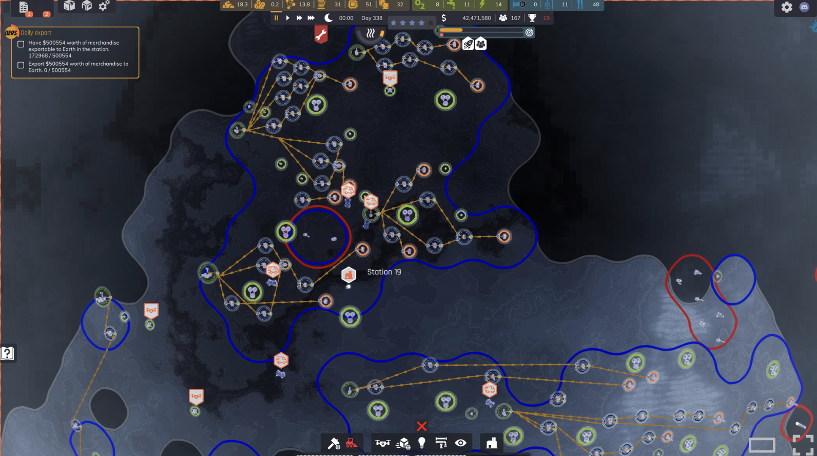 Space Drilling Station